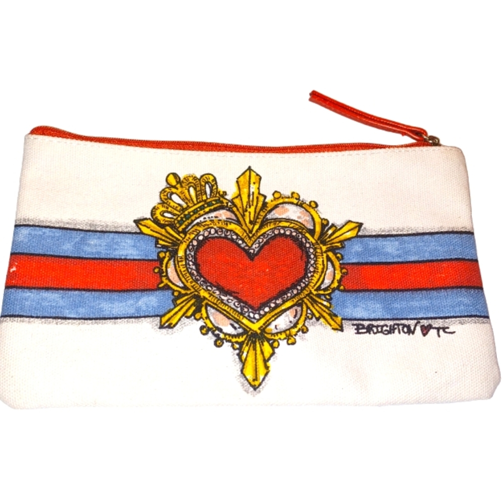 Brighton INLOVE WE TRUST Cosmetic BAG LNC
